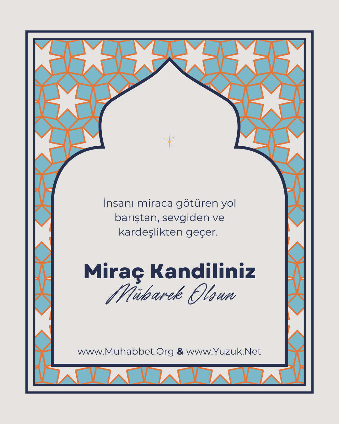 Mira� Kandili Vesilesiyle � Muhabbet.ORG & Yuzuk.Net